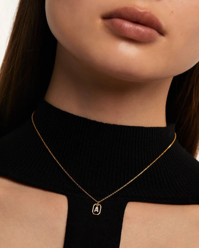 Mini Letter Necklace